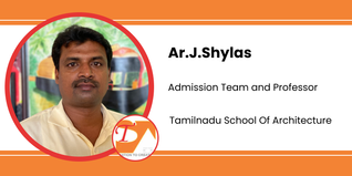 Tamilnadu School Of Architecture, Admission Team and Professor: Ar.J.Shylas Interview